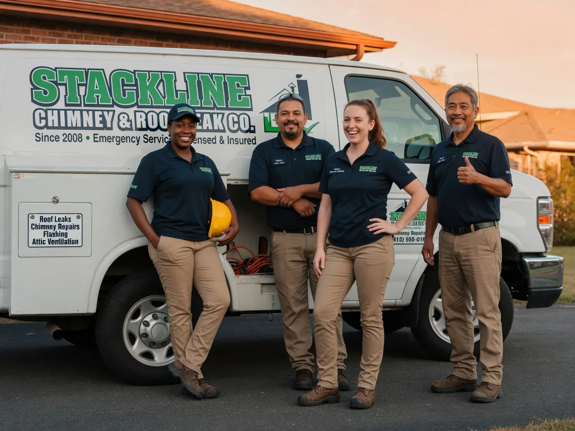 Chimney flashing repair company in Gay, GA